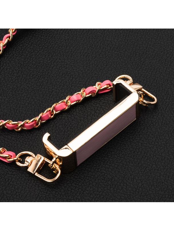 Łańcuch / Smycz z uchwytem GLAMOUR wszystkie modele max 80mm szer. RÓŻOWY