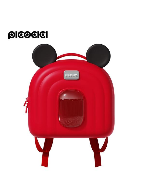 PICOCICI Mały plecak z uszkami k52 różowy