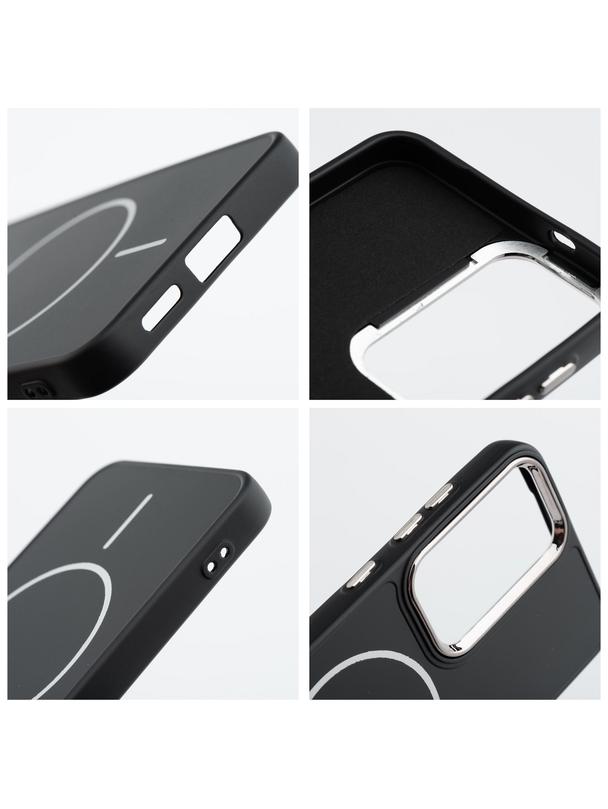 Futerał FRAME MAG COVER kompatybilny z MagSafe do SAMSUNG A55 czarny