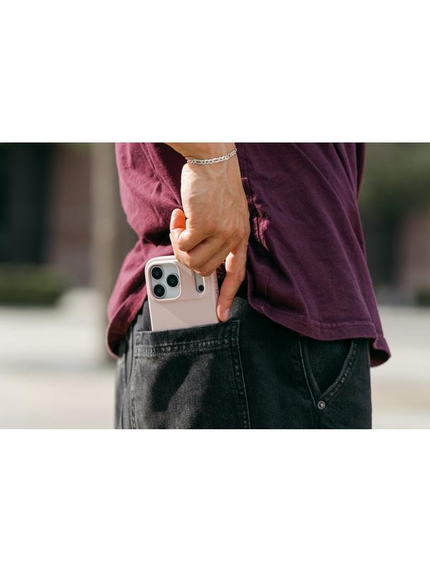 ZAGG futerał MANHATTAN SNAP kompatybilny z MagSafe do IPHONE 17 Pro Max pink blush