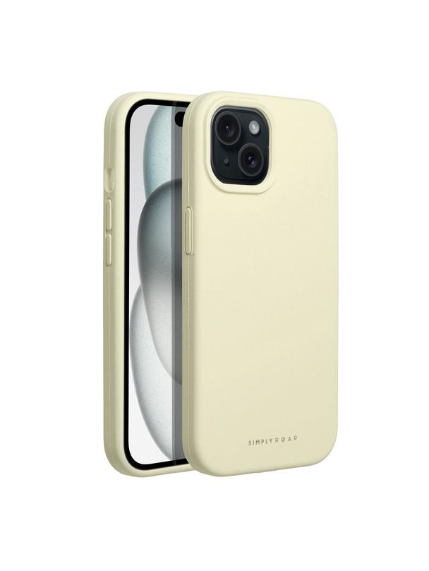 ROAR futerał CLOUD SKIN do IPHONE 15 Jasnożółty