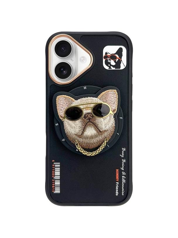 NIMMY futerał GLASSES COOL DOG kompatybilny z MagSafe do IPHONE 16 czarny