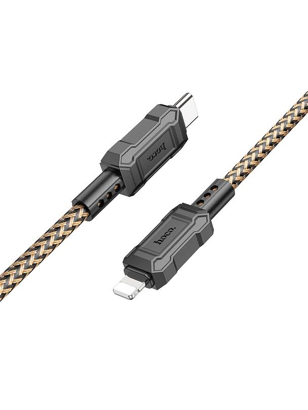 Kabel USB C do Lightning Hoco PD 2,4A 20W 1 m X94 złoty