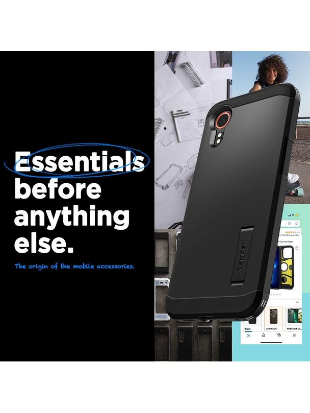 SPIGEN futerał TOUGH ARMOR do SAMSUNG Xcover 7 black