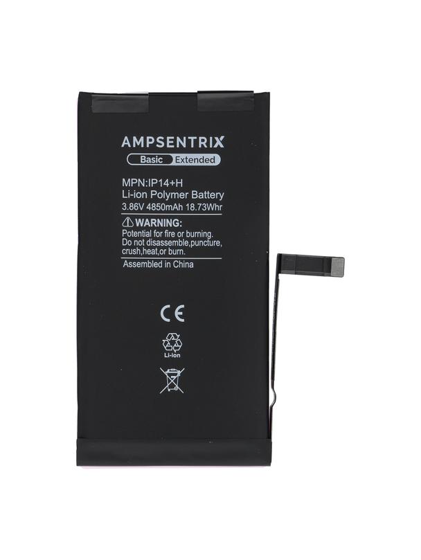 AmpSentrix Basic bateria do iPhone 14 Plus (zwiększona pojemność 4850 mAh)