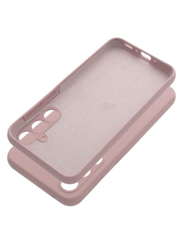 Futerał SILICONE 2mm do SAMSUNG A35 5G pudrowy róż