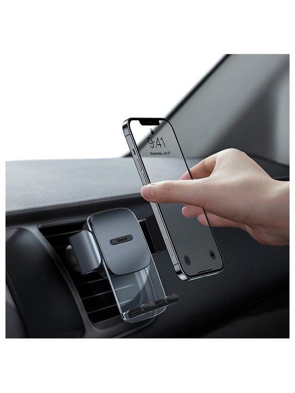 BASEUS uchwyt samochodowy do kratki wlotu SUYK000101 czarny