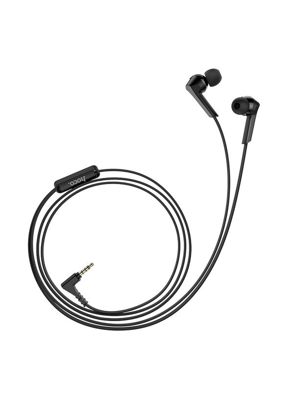 Słuchawki przewodowe douszne Jack 3,5 mm Hoco M72 czarne