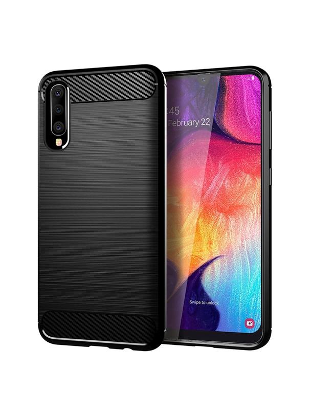 Futerał CARBON do SAMSUNG A50 / A50S / A30S czarny