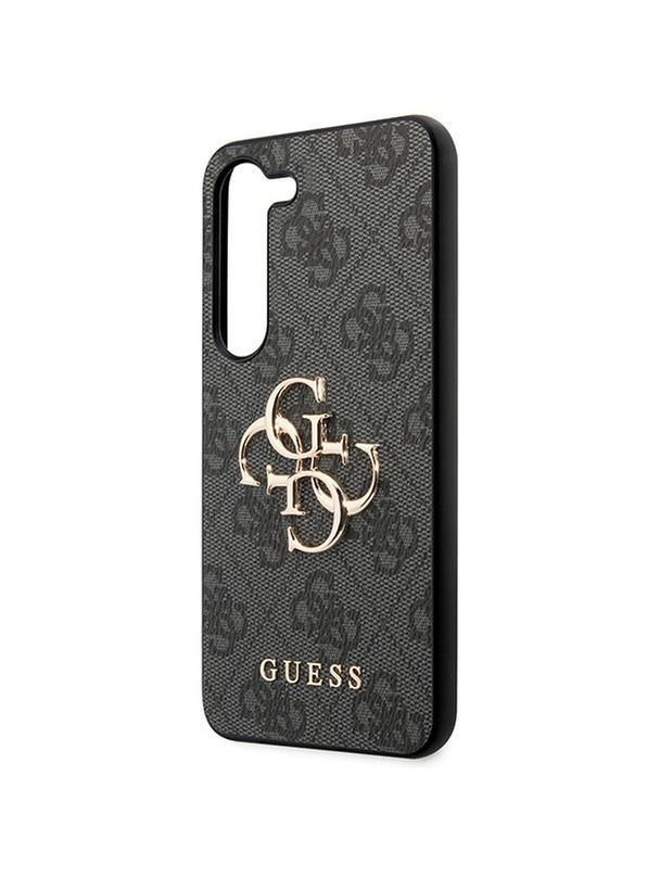 GUESS futerał do SAMSUNG S23 FE GUHCS23FE4GMGGR (Big Metal Logo) szary