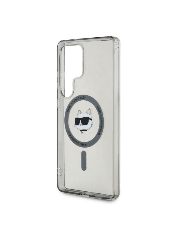 KARL LAGERFELD futerał do SAMSUNG S25 Ultra KLHMS25LHLSCHK (Magnetic IML Metal Choupette Head) czarny