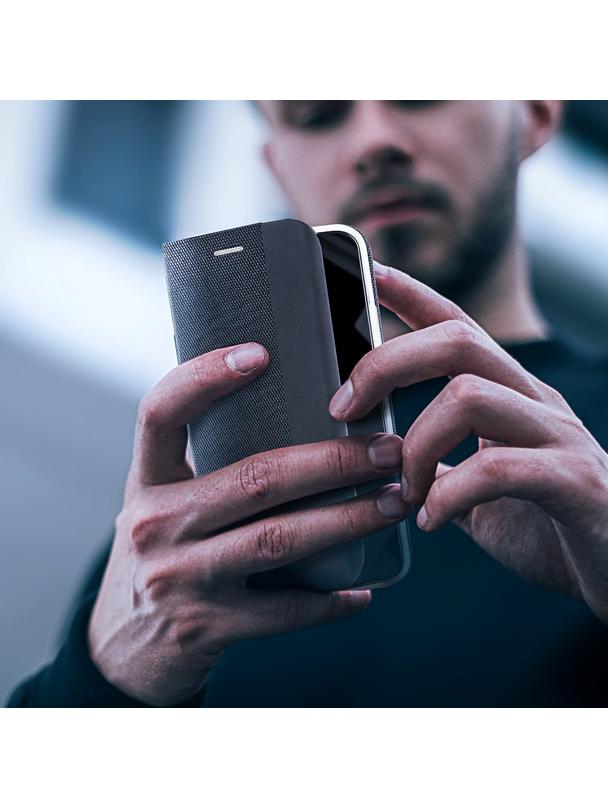 Kabura SENSITIVE Book do SAMSUNG A10 czarny