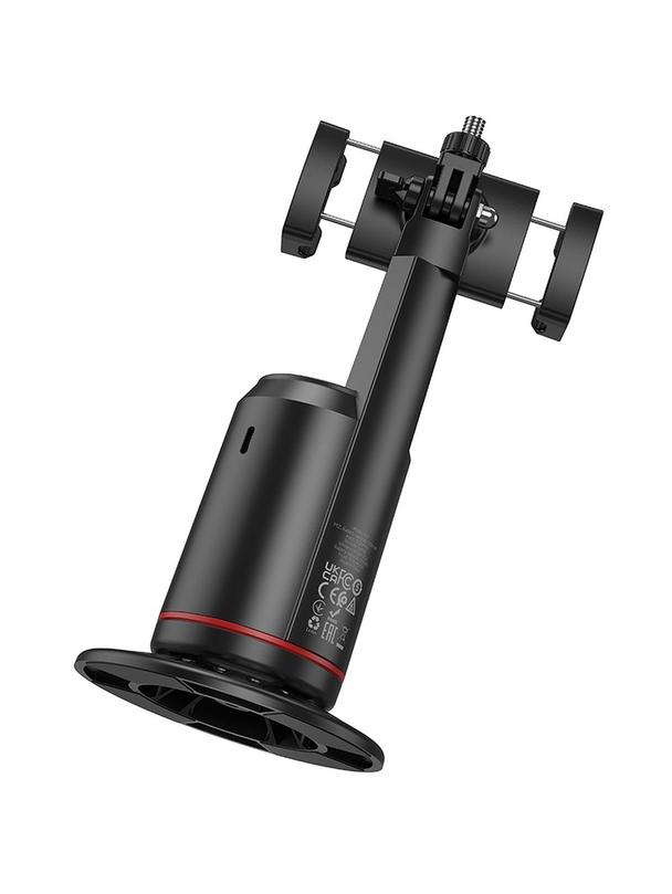 Uchwyt na telefon Hoco obrotowy 360 stopni z automatycznym śledzeniem twarzy K23 czarny