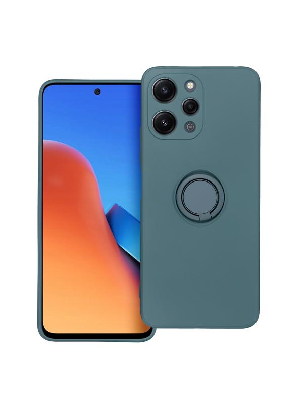 Futerał SILICONE RING do XIAOMI Redmi 12 4G  zielony