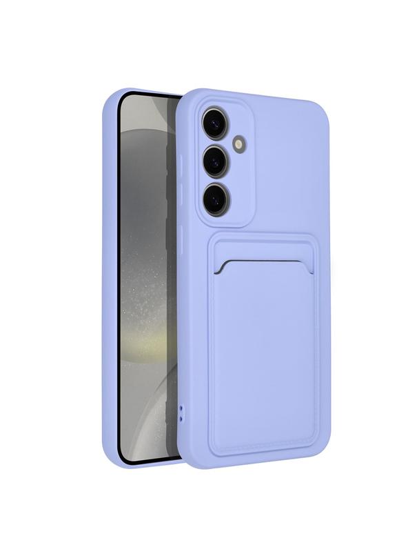 Futerał CARD CASE do SAMSUNG S23 FE fioletowy