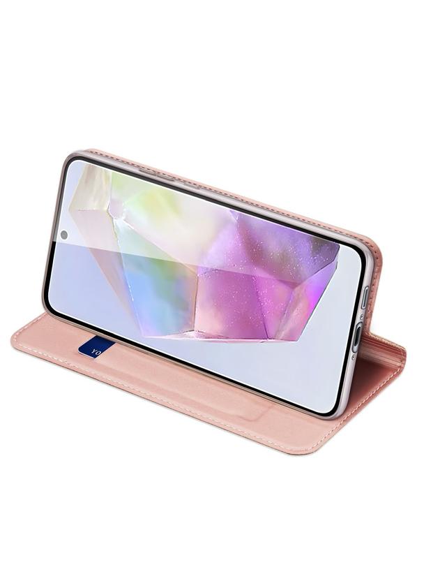 DUX DUCIS kabura SKIN PRO do SAMSUNG A36/56 5G różowa