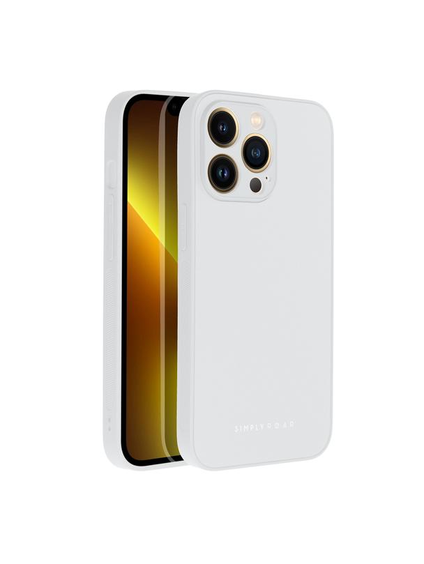 ROAR futerał MATTE GLASS do IPHONE XS stalowy