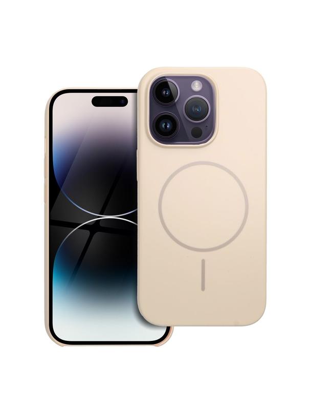 Glossy Mag Cover kompatybilny z MagSafe pasuje do IPHONE 14 PRO biały