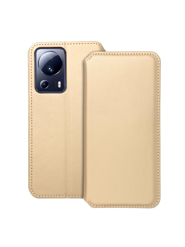Kabura DUAL POCKET Book do XIAOMI 13 LITE złoty