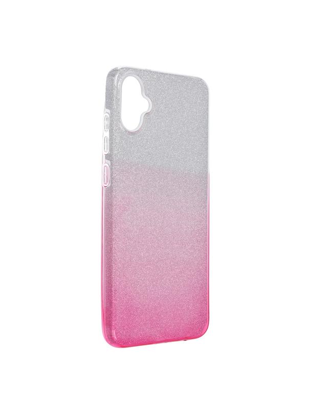 Futerał SHINING do SAMSUNG A05 transparentny różowy
