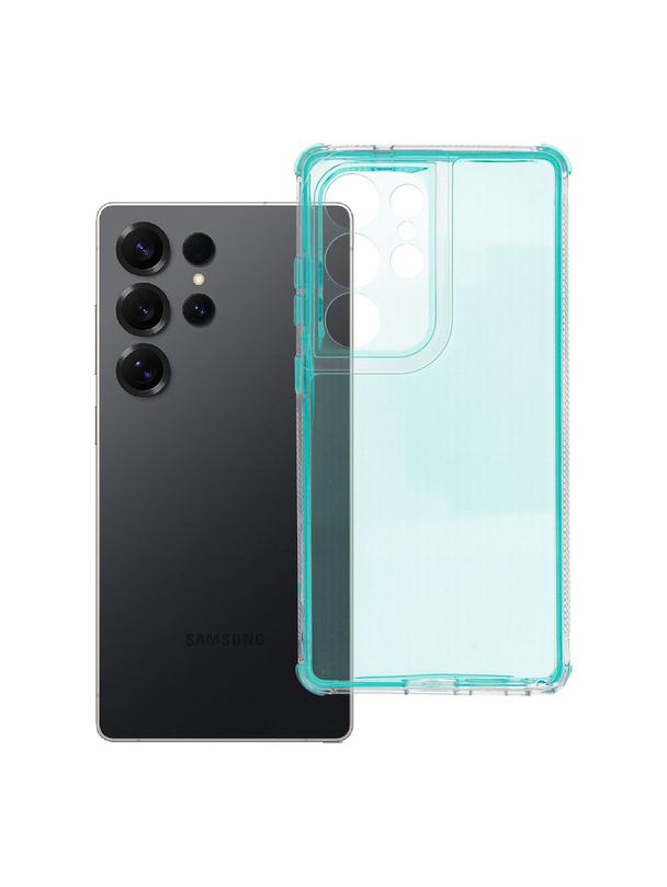 Futerał do Samsung S25 ULTRA Matrix Clear miętowy