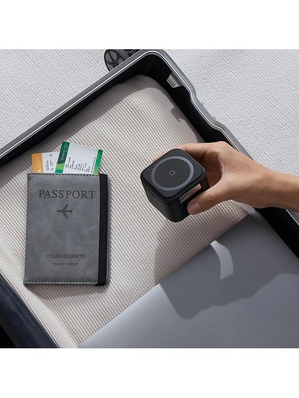 BASEUS ładowarka indukcyjna 2w1 kompatybilna z MagSafe 3A 20W BS-W531 czarna