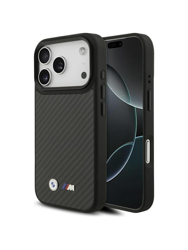 BMW futerał do IPHONE 17 Pro kompatybilny z MagSafe BMHMP17L24CFMMK (Kevlar Matt) black