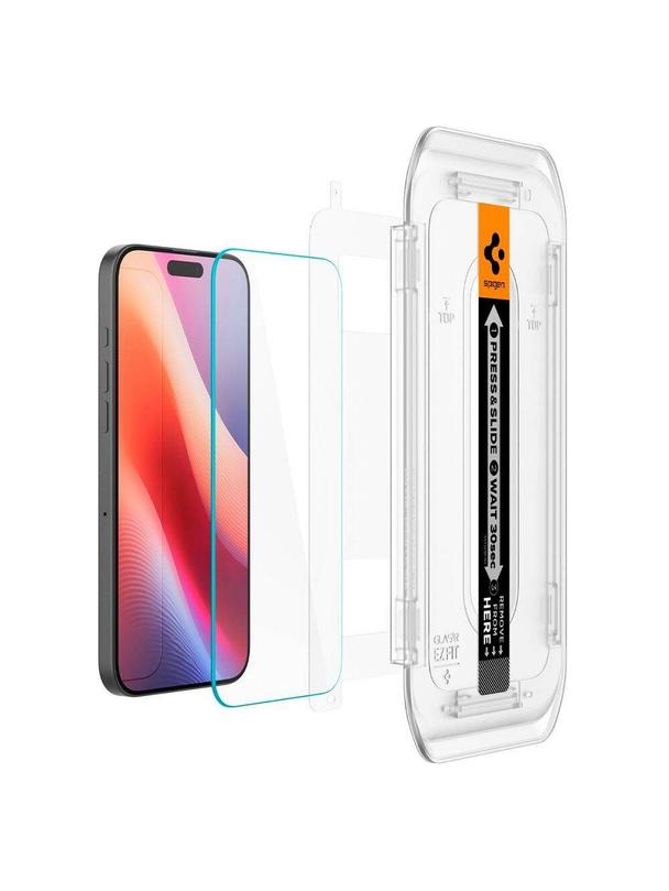 SPIGEN szkło hartowane GLAS.TR ”EZ FIT” do IPHONE 16 Pro Max clear