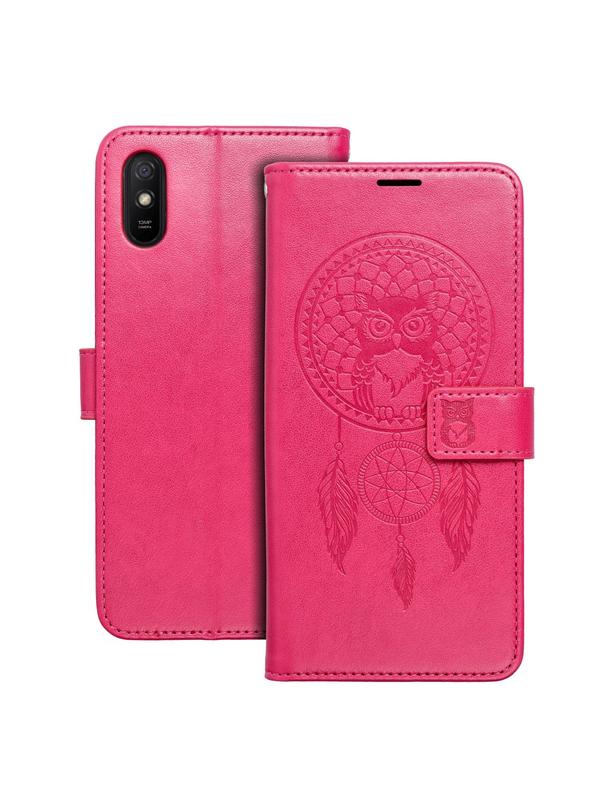 Kabura MEZZO Book do XIAOMI Redmi 9AT / Redmi 9A łapacz snów magenta