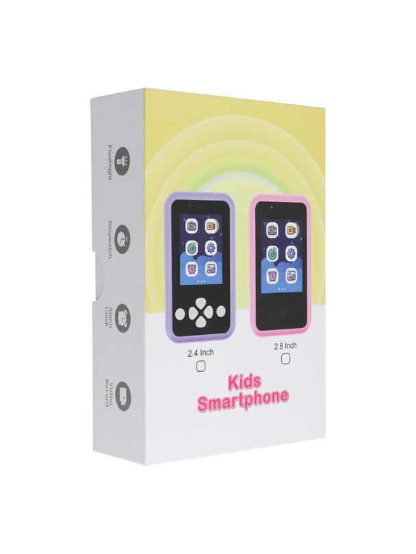 Konsola do gier dla dzieci z ekranem IPS 2,4" z przyciskami KDC-0027A fioletowy