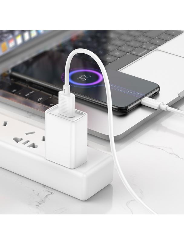 Kabel USB A do Micro USB Hoco 2,4A 2 m X88 biały