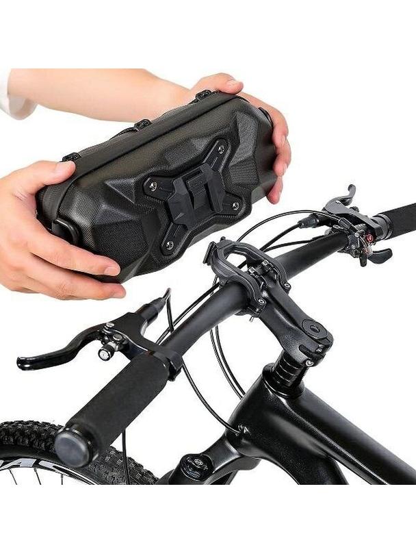 WILDMAN sakwa rowerowa na kierownicę na zamek 2L XT17 czarna