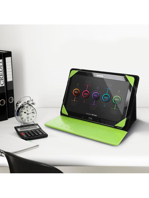 BLUN uniwersalny futerał na tablet 12,4" (UNT) limonka