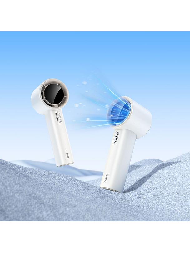 Wentylator przenośny Hoco super szybki HX64 biały