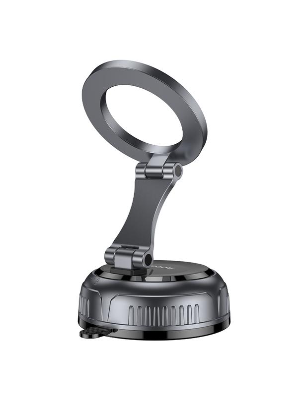 Uchwyt na telefon do samochodu magnetyczny Hoco z regulowaną przyssawką H92 czarno szary