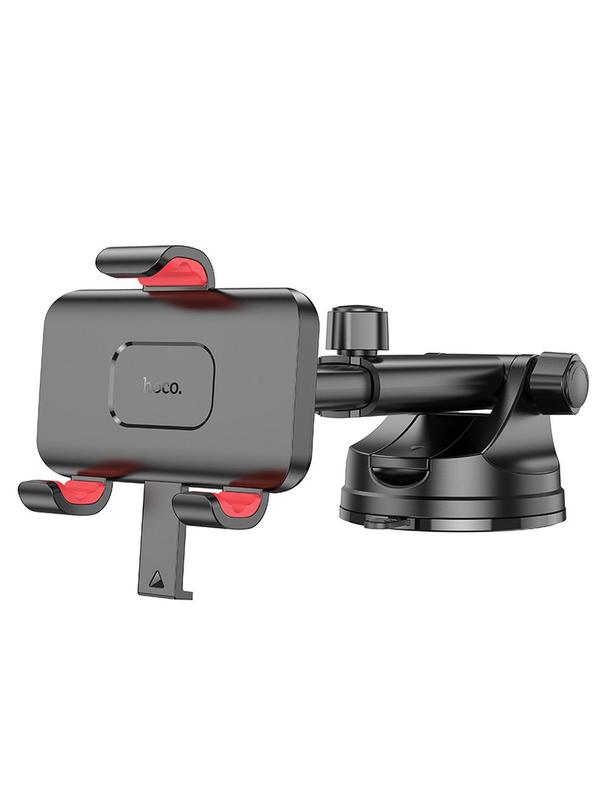 Uchwyt na telefon do samochodu uniwersalny Hoco do szyby / deski H22 czarny