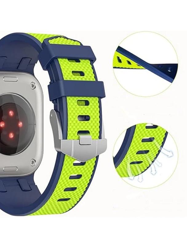 WiWU - Pasek do smartwatcha Wi-WB015 Kylin Watch Band 42/44/45/49mm - fluorescencyjny zielony