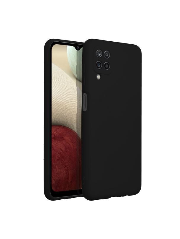 Futerał SILICONE do SAMSUNG A12 czarny