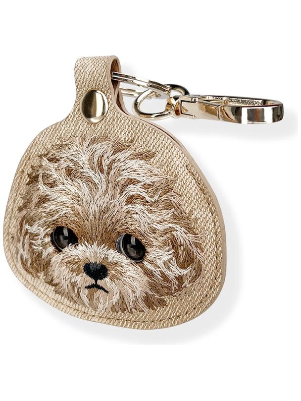 NIMMY etui na lokalizator / brelok BIG EYED PET 2.0 Dog brązowy