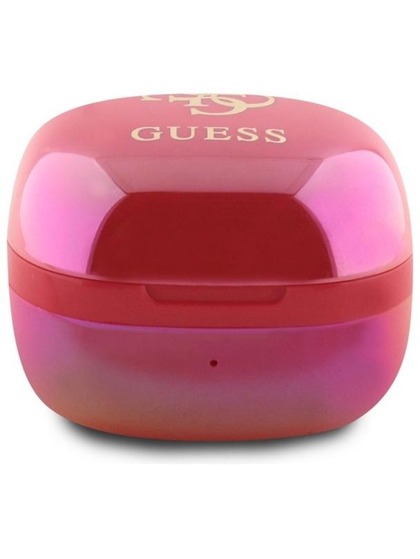 GUESS słuchawki bezprzewodowe bluetooth TWS GUTWSJ144ESF (Mini Iridescent 4G Printed Logo) fuksja