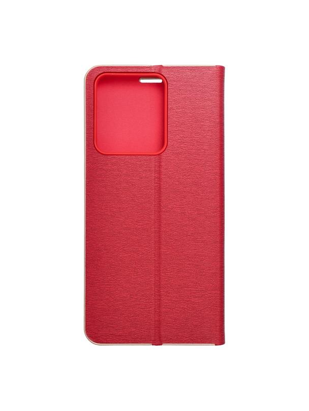 Kabura LUNA Book Gold do XIAOMI Redmi Note 13 4G czerwony