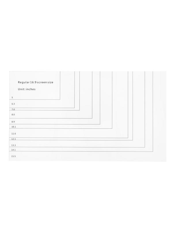 Uniwersalna Folia Ochronna Bestsuit na Wyświetlacze (DIY) - 15,5"