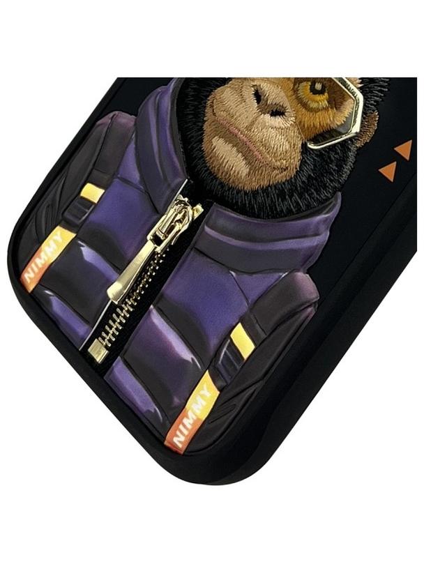 NIMMY futerał COOL&CUTE 2.0 Monkey do IPHONE 16 Pro czarny