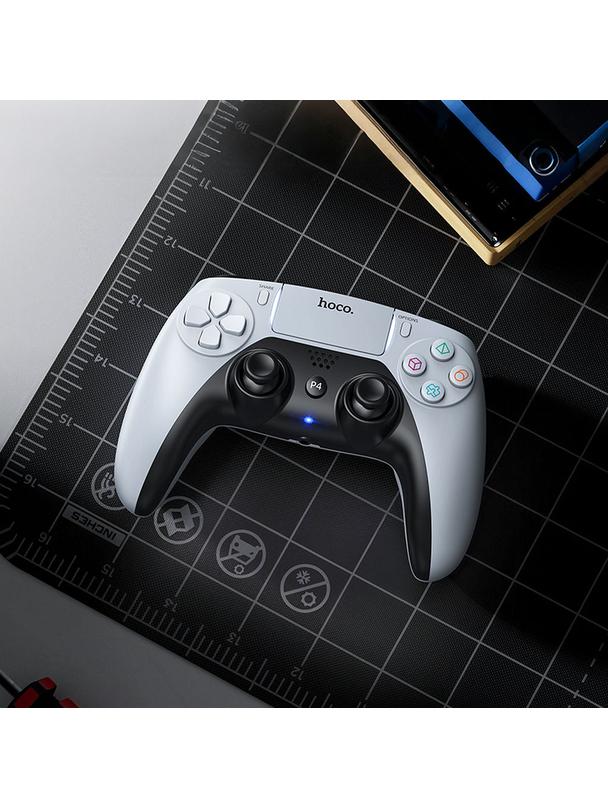 Pad bezprzewodowy Hoco do PS4 / PS5 / PC GA1 biały