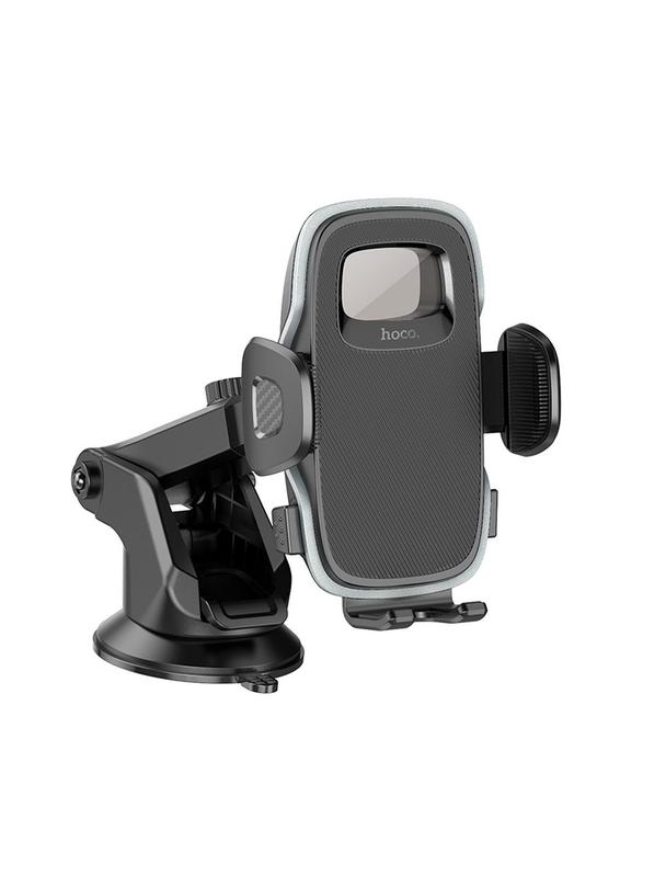 Uchwyt na telefon do samochodu uniwersalny Hoco do szyby / deski H15 czarny