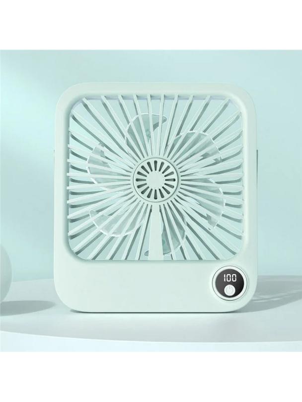 Wentylator / wiatrak biurkowy z regulowaną podstawką W30 niebieski