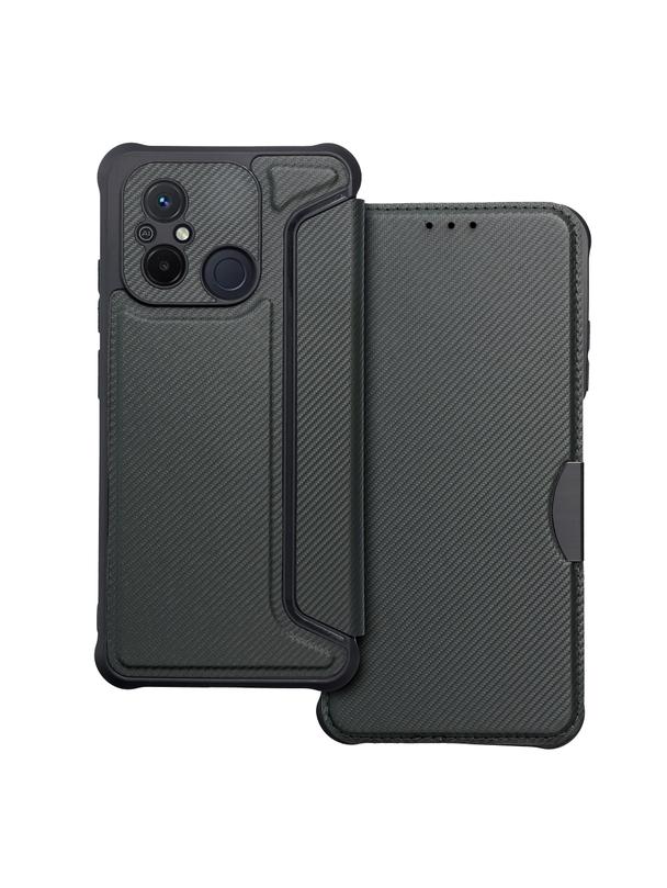 Kabura RAZOR Book do XIAOMI Redmi 12C ciemnozielony