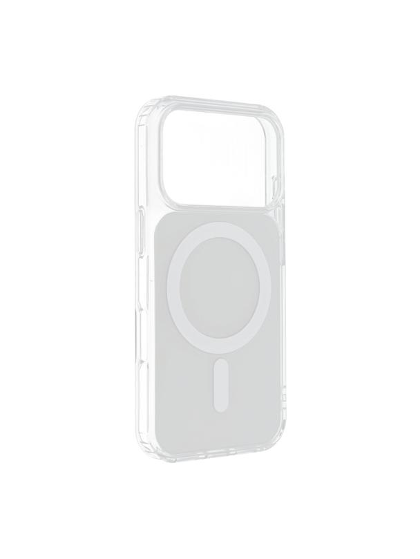 Futerał CLEAR FUSION MAG COVER kompatybilny z MagSafe do IPHONE 16 biały