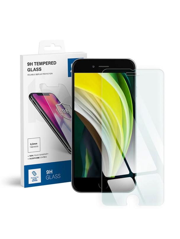 Szkło hartowane do iPhone 7 / 8 / SE 2020 Blue Star