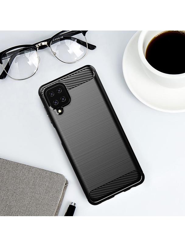 Futerał CARBON do SAMSUNG A12 czarny